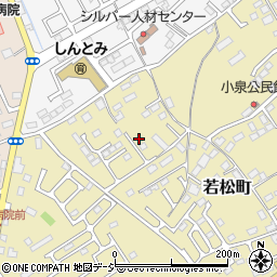 栃木県大田原市若松町437-27周辺の地図