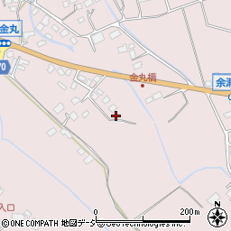 栃木県大田原市南金丸1391-1周辺の地図