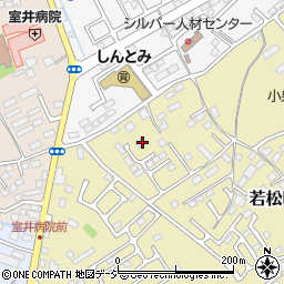 栃木県大田原市若松町437-15周辺の地図