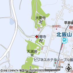 長野県飯山市飯山神明町3180-4周辺の地図