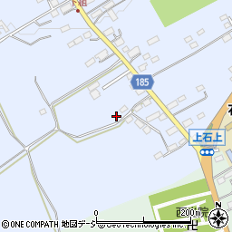 栃木県大田原市上石上6周辺の地図