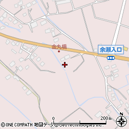 栃木県大田原市南金丸1401周辺の地図