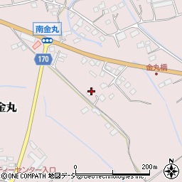 栃木県大田原市南金丸1465周辺の地図