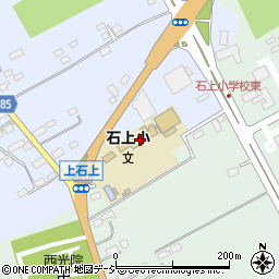 石上　学童保育館周辺の地図