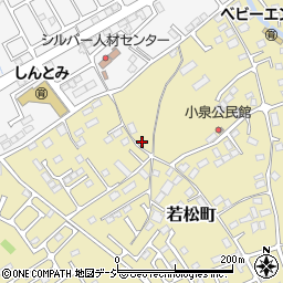 栃木県大田原市若松町584周辺の地図