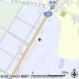 石川県羽咋郡宝達志水町荻谷ロ周辺の地図
