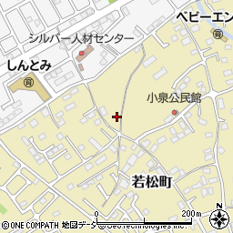 栃木県大田原市若松町583周辺の地図