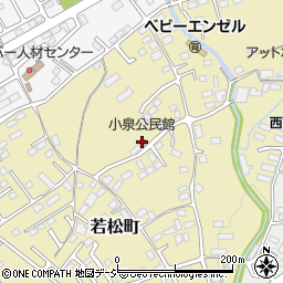 小泉公民館周辺の地図