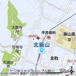 長野県飯山市飯山神明町3150-2周辺の地図