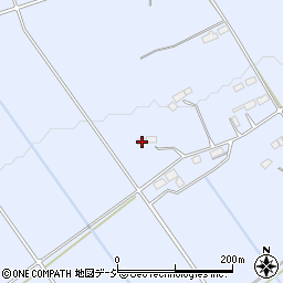 栃木県大田原市上石上834周辺の地図