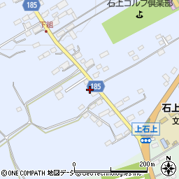 栃木県大田原市上石上5周辺の地図