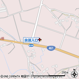 ファミリーマート大田原南金丸店周辺の地図