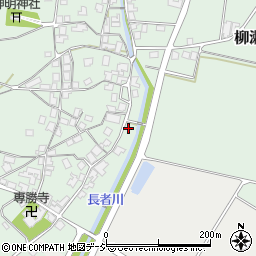 石川県羽咋郡宝達志水町柳瀬い117周辺の地図