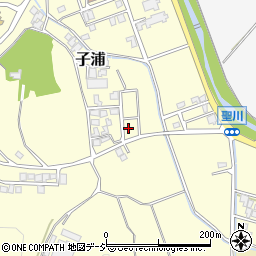 石川県宝達志水町（羽咋郡）子浦（ナ）周辺の地図
