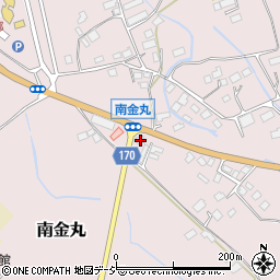 栃木県大田原市南金丸1511周辺の地図