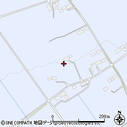 栃木県大田原市上石上853周辺の地図