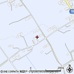 栃木県大田原市上石上870周辺の地図