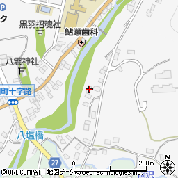 栃木県大田原市黒羽田町39周辺の地図