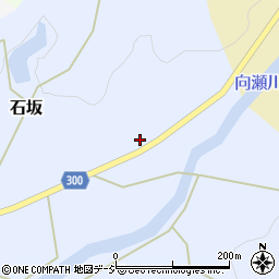 石川県羽咋郡宝達志水町石坂ニ周辺の地図