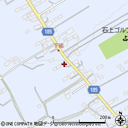 栃木県大田原市上石上18周辺の地図