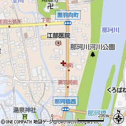 栃木県大田原市黒羽向町50周辺の地図