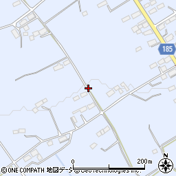 栃木県大田原市上石上868周辺の地図