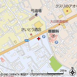 大田原警察署あさか交番周辺の地図