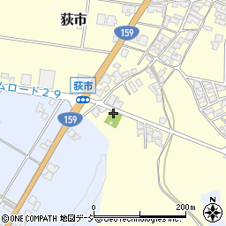 石川県宝達志水町（羽咋郡）荻市（ヨ）周辺の地図