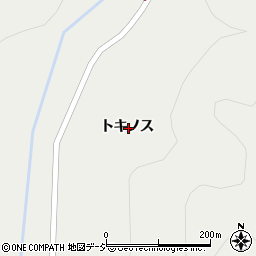 福島県東白川郡矢祭町内川トキノス周辺の地図