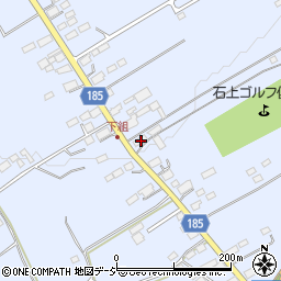 栃木県大田原市上石上22周辺の地図