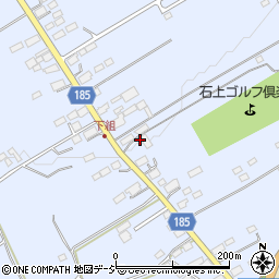 栃木県大田原市上石上23周辺の地図