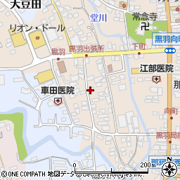 栃木県大田原市黒羽向町444-9周辺の地図