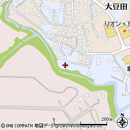 栃木県大田原市大豆田482-1周辺の地図