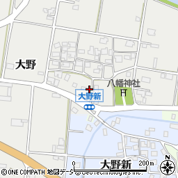 浦大野公民館周辺の地図