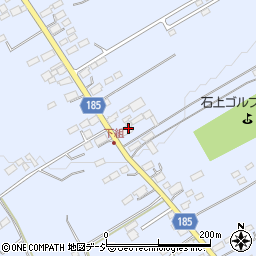 栃木県大田原市上石上27周辺の地図