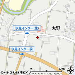 富山県氷見市大野1244周辺の地図