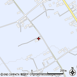 栃木県大田原市上石上855周辺の地図