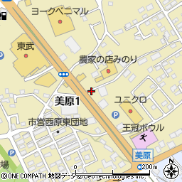 栃木銀行大田原西支店 ＡＴＭ周辺の地図