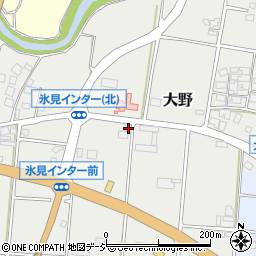 富山県氷見市大野1243周辺の地図