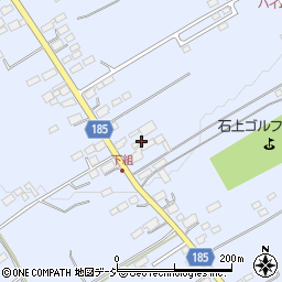 栃木県大田原市上石上28周辺の地図