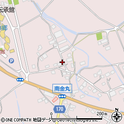 栃木県大田原市南金丸1559-1周辺の地図