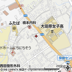 セブンイレブン大田原女子高前店周辺の地図