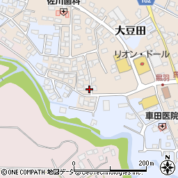 栃木県大田原市黒羽向町469-1周辺の地図