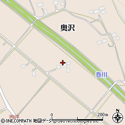 栃木県大田原市奥沢976周辺の地図