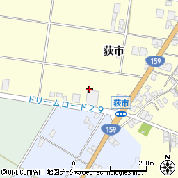 石川県羽咋郡宝達志水町荻市い周辺の地図