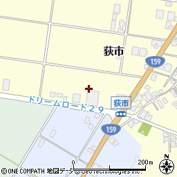 石川県宝達志水町（羽咋郡）荻市（い）周辺の地図