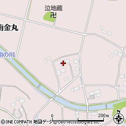 栃木県大田原市南金丸272周辺の地図