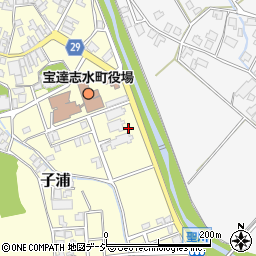 石川県羽咋郡宝達志水町子浦そ15周辺の地図
