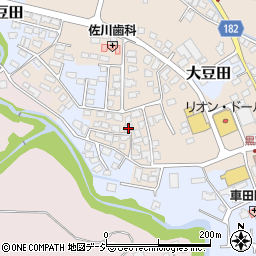 栃木県大田原市黒羽向町485-7周辺の地図