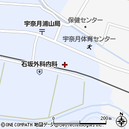 富山県黒部市宇奈月町浦山1055周辺の地図